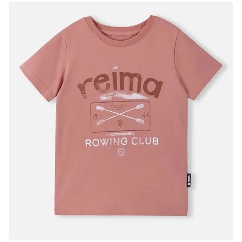 Футболка Reima Ajatus, размер 104, коричневый