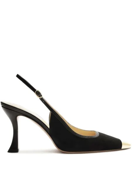 Alexandre Birman туфли Olivia 85 с ремешком на пятке, черный