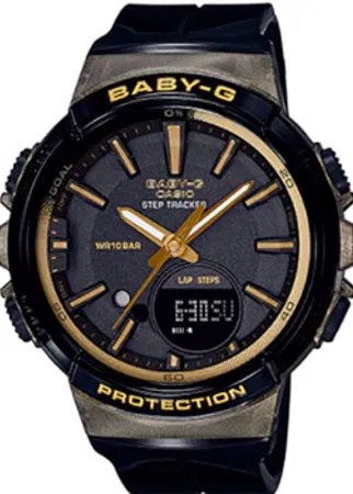 Японские наручные  женские часы Casio BGS-100GS-1A. Коллекция Baby-G