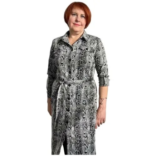 Платье женское. Офисное женское платье. Женское платье на каждый день. Размер 54