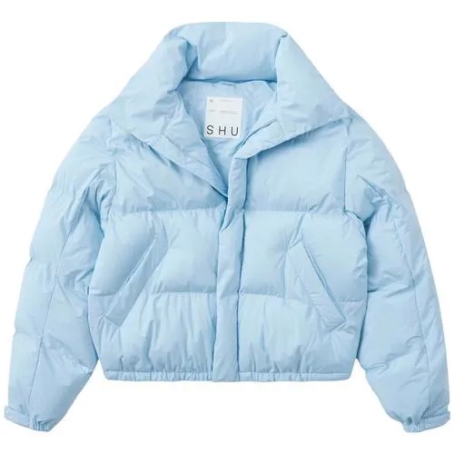 Свободная куртка женская SHU светло-голубая / XS