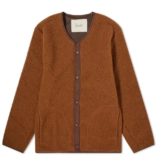 Куртка Foret Aura Sherpa Fleece, коричневый