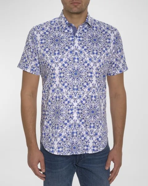 Мужская рубашка Andaz с коротким рукавом Robert Graham