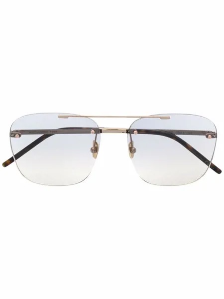 Saint Laurent Eyewear солнцезащитные очки с эффектом градиента