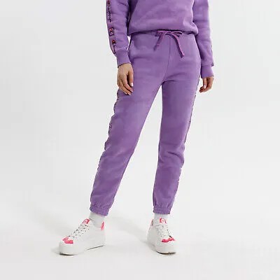 Фиолетовые женские повседневные спортивные штаны Champion Elastic Cuff Pants