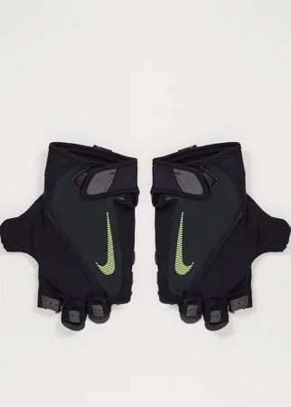 Черные фитнес-перчатки Nike Mens Training Elemental-Черный цвет