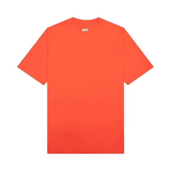 Футболка с короткими рукавами и вышивкой Heron Preston, цвет Оранжевый/белый