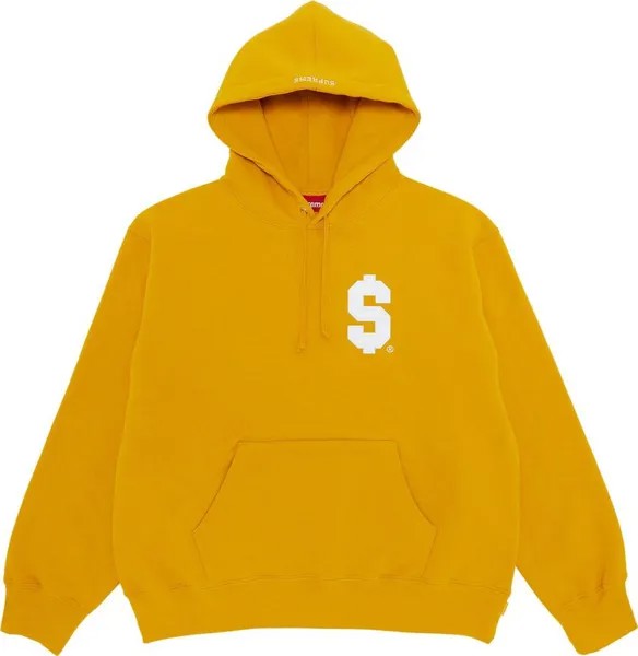 Толстовка Supreme $ Hooded 'Gold', золотой