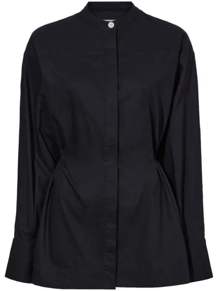 Proenza Schouler White Label рубашка с кулиской, черный