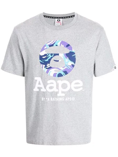 AAPE BY *A BATHING APE® футболка с логотипом