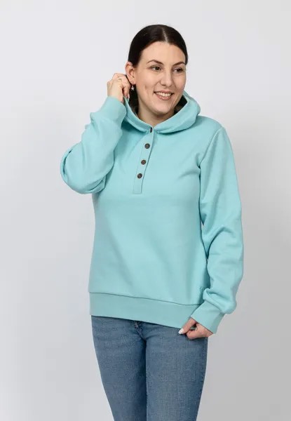 Толстовка Salzhaut Hoodie Kât, аква