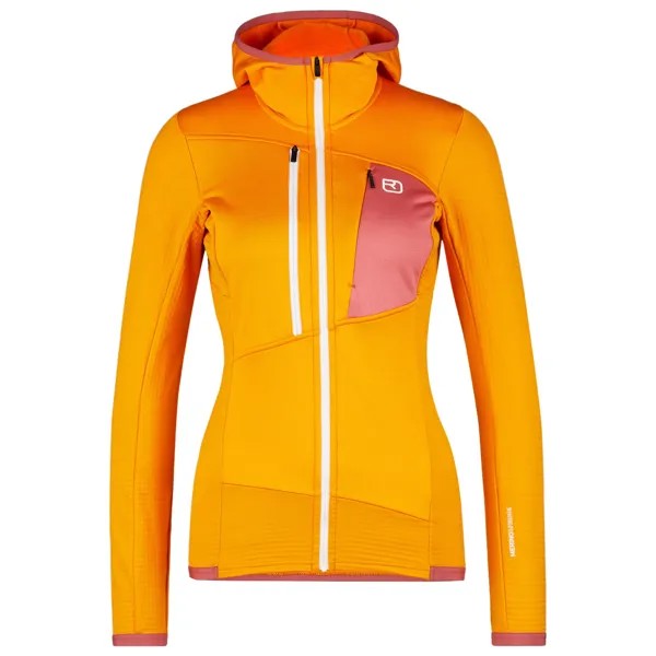 Флисовая жилетка Ortovox Women's Fleece Grid Hoody, цвет Autumn Leaves