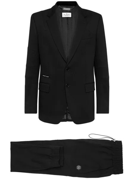 Philipp Plein костюм с однобортным пиджаком, черный