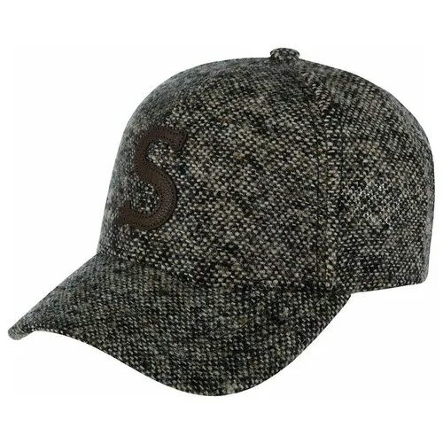 Бейсболка STETSON арт. 7720601 BASEBALL CAP DONEGAL WV (коричневый / серый), размер ONE