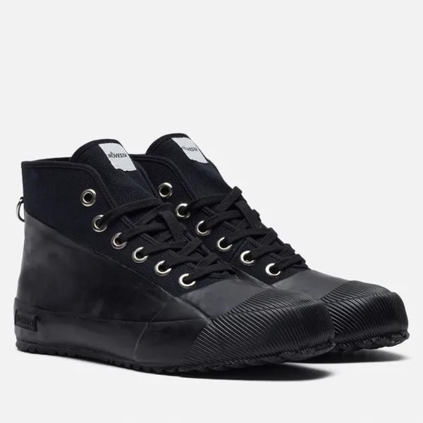 Кеды Novesta Rubber Sneaker чёрный, размер 45 EU