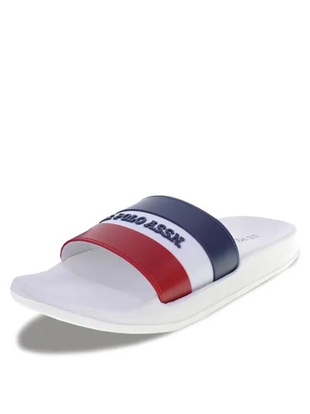 Шлепанцы Gavio GAVIO002A FLAG U.S. Polo Assn. белый 43 EU