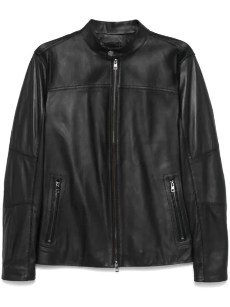 Michael Kors байкерская куртка с воротником-стойкой, черный