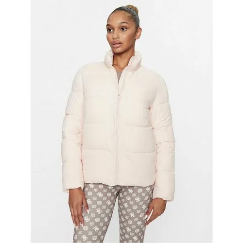 Пуховик GUESS, размер XXS [INT], розовый