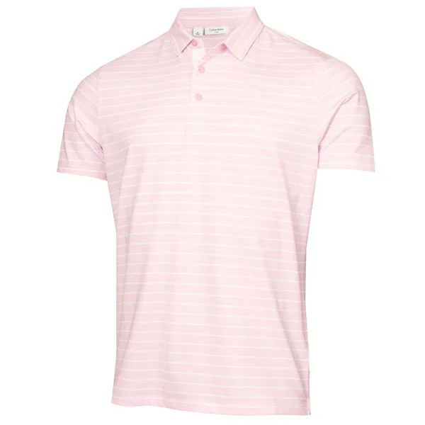 Поло Calvin Klein Golf Silverstone, розовый