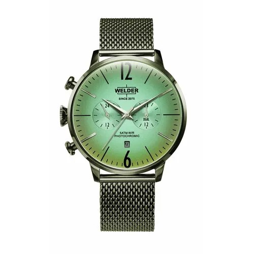 Наручные часы Welder мужские WWRC1011, Кварцевые, 47 мм, зеленый