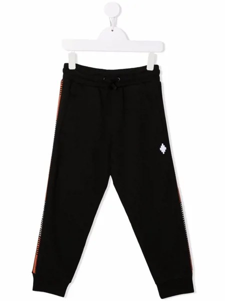 Marcelo Burlon County Of Milan Kids спортивные брюки с вышитым логотипом