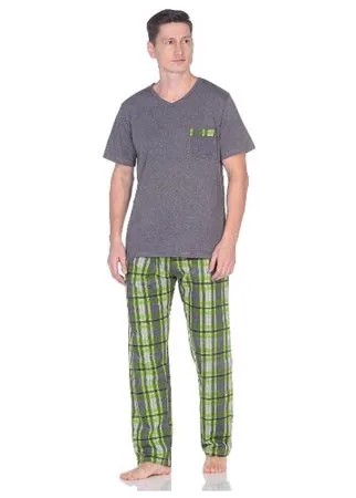 Пижама мужская t-sod, TS4-3942/антрацит, размер XL