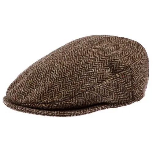 Кепка HANNA HATS арт. Vintage 77B2 (коричневый / черный), размер 61