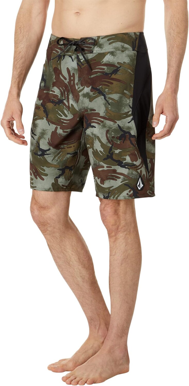 Шорты для серфинга Surf Vitals J Robinson Mod 20 дюймов Volcom, цвет Camouflage