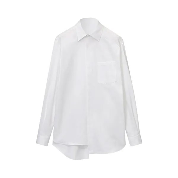 Рубашка Loewe Asymmetric Shirt 'White', белый