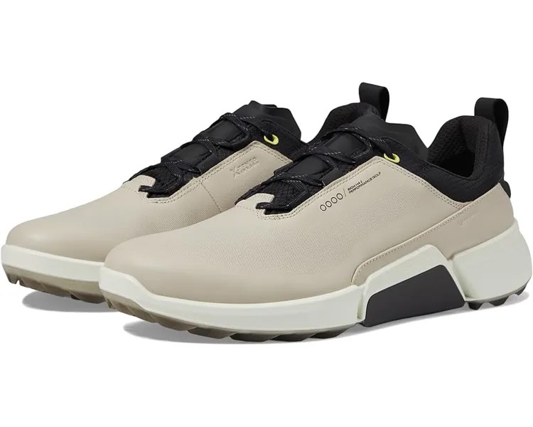 Кроссовки ECCO Golf Biom H4 GORE-TEX Waterproof Golf Hybrid, цвет Gravel/Black