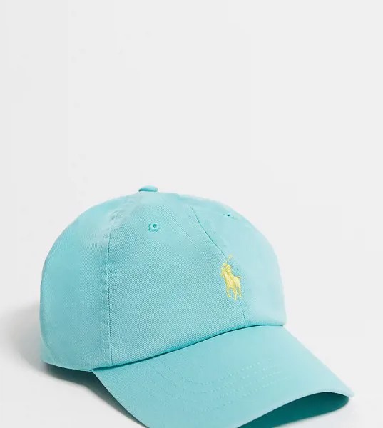 Зеленая кепка с желтым логотипом Polo Ralph Lauren x ASOS-Зеленый