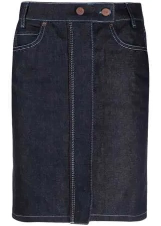 Victoria Victoria Beckham джинсовая юбка-карандаш