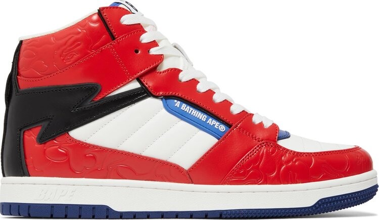 Кроссовки Bapesta 88 Mid #1 'Red', красный