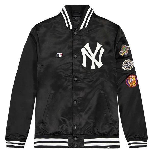 Куртка MLB New York Yankees Dalston BOMBER Jacket '47, цвет Jet Schwarz