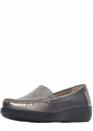 Мокасины женские INSTREET 203-82WN-017ST серые 41 RU