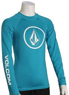 Рашгард Volcom Boys Lido Solid LS — Барьерный риф — Новый