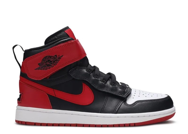 Кроссовки Air Jordan Air Jordan 1 High Flyease 'Black Toe', красный