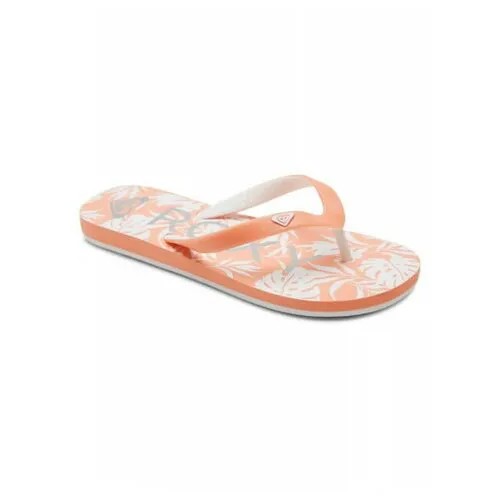 Детские Сланцы Roxy Tahiti Living Coral, Цвет розовый, Размер 32