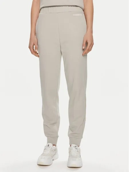 Спортивные брюки стандартного кроя Calvin Klein, бежевый