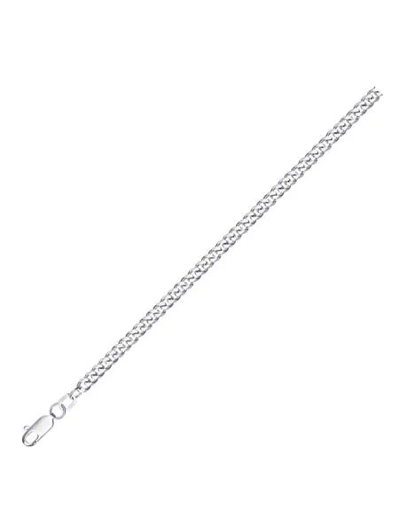 Цепочка женская TOP CRYSTAL 40665114 из серебра, 45 см