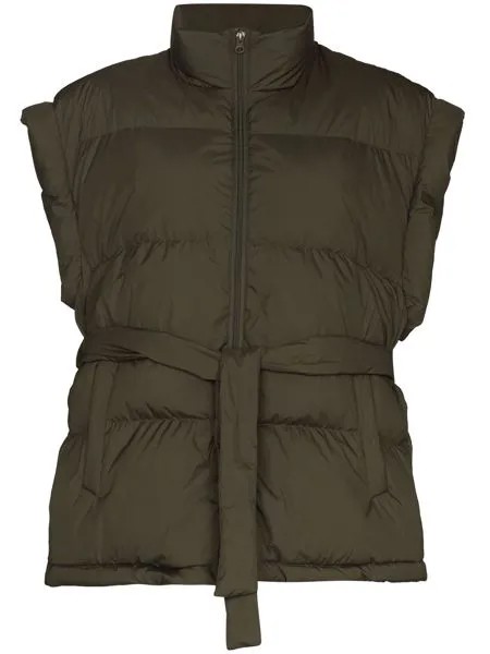 Frankie Shop пуховик Aspen с поясом