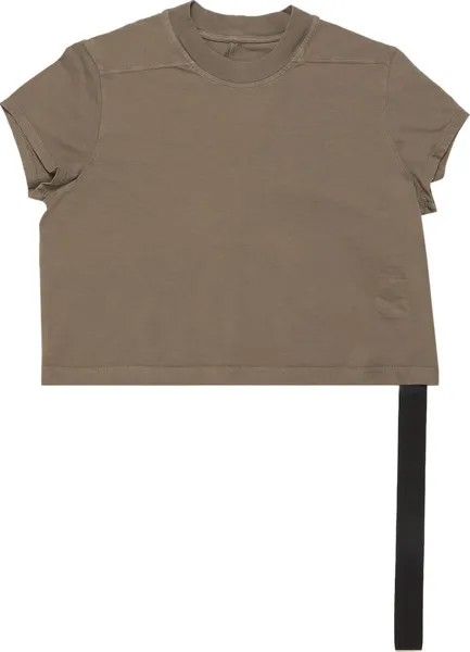 Футболка Rick Owens DRKSHDW Cropped Small Level  'Dust', серый