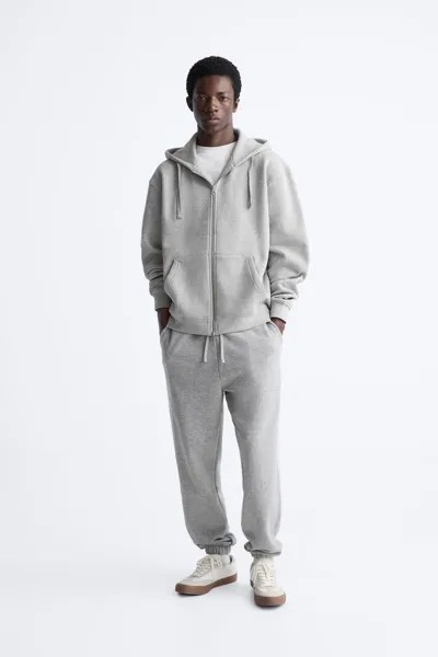 Базовые джоггеры ZARA, серый мергель
