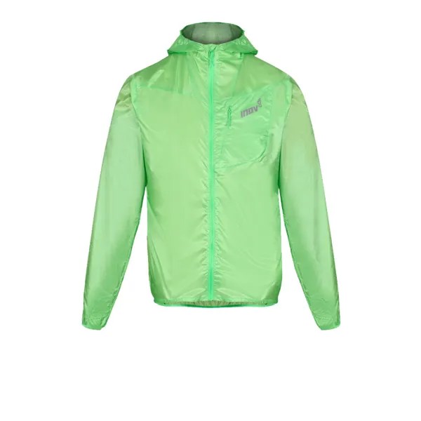 Куртка Inov8 Windshell Full Zip Running, зеленый