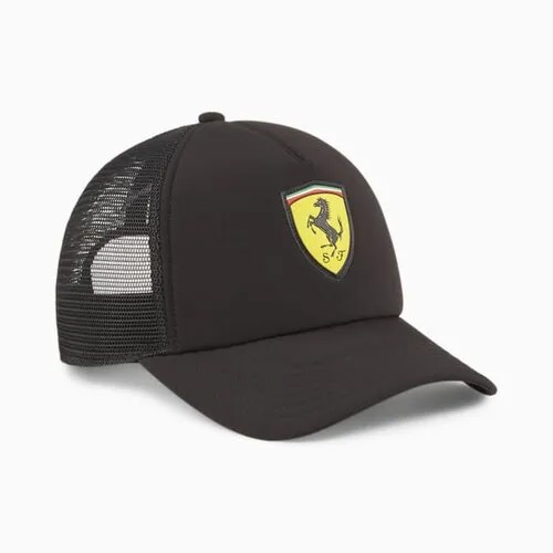 Бейсболка PUMA Ferrari Race Trucker Cap, черный