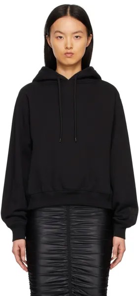 Худи черного цвета с логотипом Puff alexanderwang.t