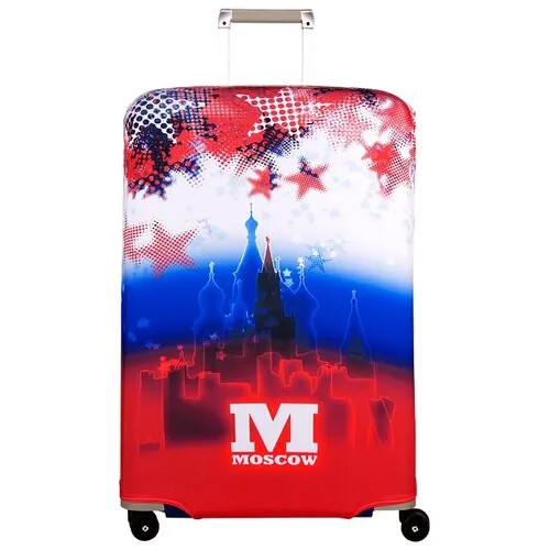 Чехол для чемодана ROUTEMARK Moscow SP240 L/XL, разноцветный
