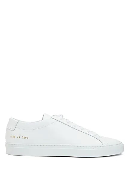 Оригинальные мужские кожаные туфли Achilles. Common Projects, белый