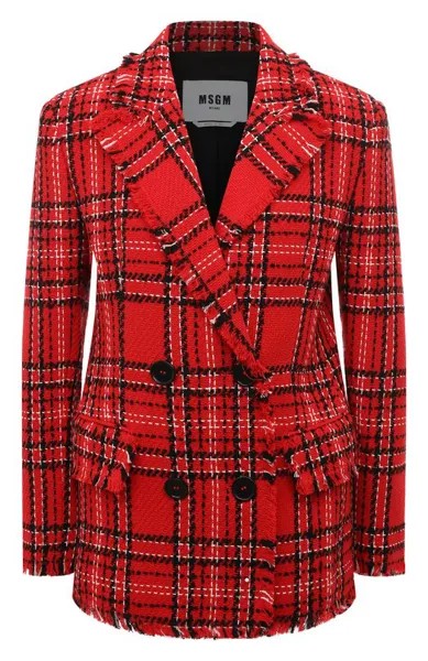 Твидовый жакет MSGM
