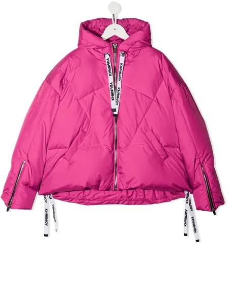 Khrisjoy KIDS пуховик с логотипом